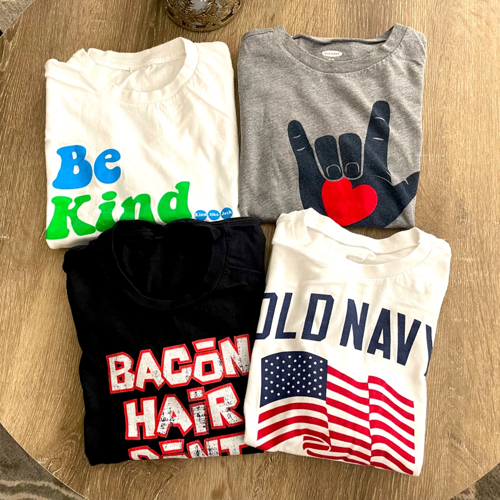 4pk of like-new Kid’s T-Shirts (Lot O)